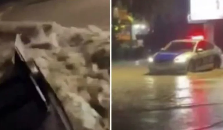 Inondation à Pec après les pluies
