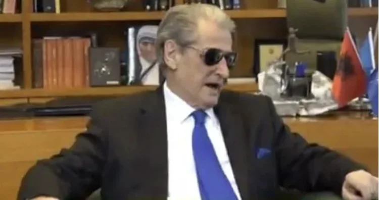 Berisha hosts Mesic with sunglasses