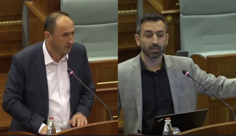 Basha critique Libron Ali : Vous Amnistonez la mafia concrète avec la Loi que vous avez apportée à l'Assemblée