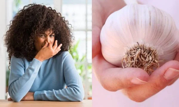 The solution was found to remove garlic from your mouth
