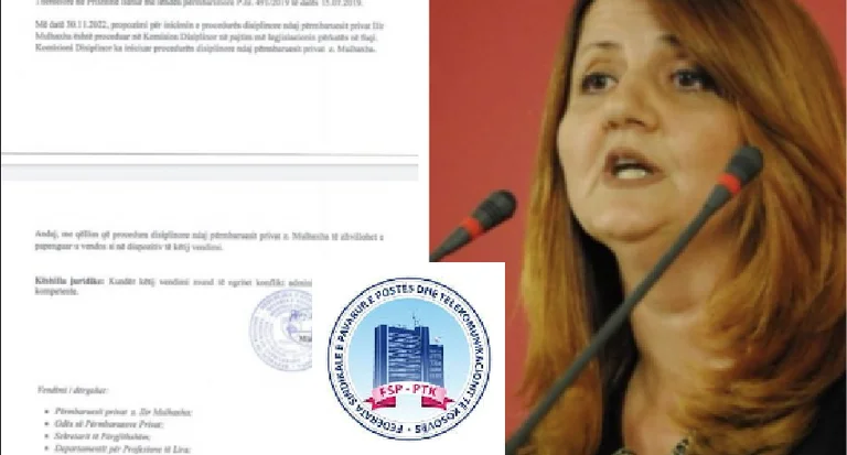 FSP PTK reagisce dopo la sospensione dei Master privati, Ilir Mulhrama offia fratello di VV) MP Fatmire Kolcak