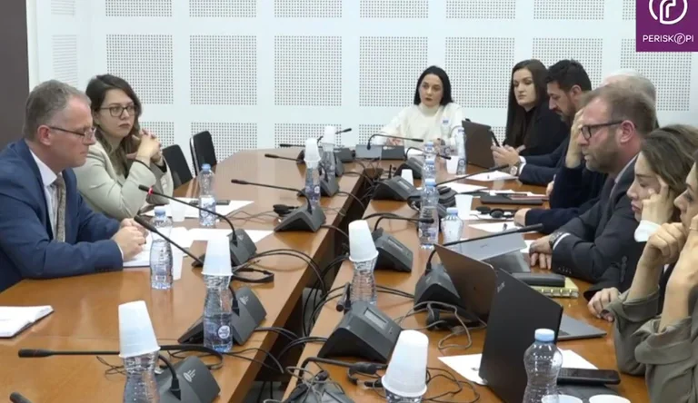 Xhavit Haliti Bislim: We called with a report on Hashim Thaci.