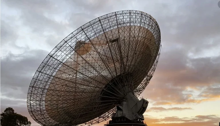 Work on building the world's largest radio telescope