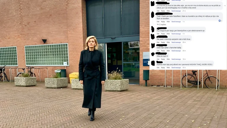 Kusari-Lila did not mention the names of Thaci and Wessel, commentators do not spare with insults and criticism