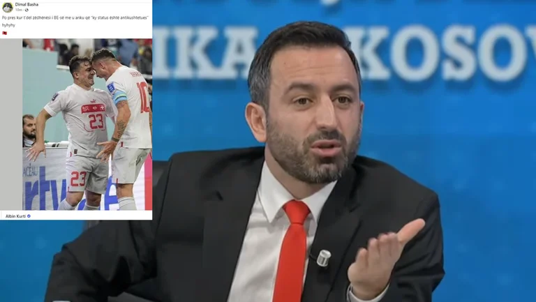 Après la victoire de la Suisse, Dimal Basha message porte-parole de l'UE: Hyyhyy