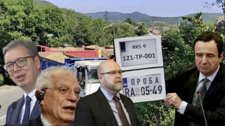 Si u shndërrua çështja e targave në problem madhor mes Kosovës e Serbisë
