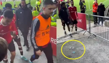 Er brach sein Telefon an den Ventilator, Ronaldo bekommt zwei Spiele kurz von 50 großen Geldstrafen.