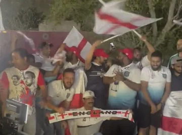 Englands Fans sind auf einer anderen Ebene, auf der der Urlaub in Katar beginnt, bevor der WM beginnt