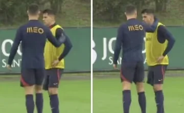 Was passiert mit Ronaldo? Arbeiten mit Cancelon bei der Ausbildung mit Portugal