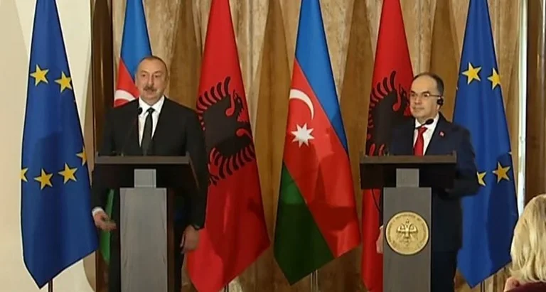 Begaj i kërkon njohjen e Kosovës presidentit të Azerbajxhanit në Shqipëri