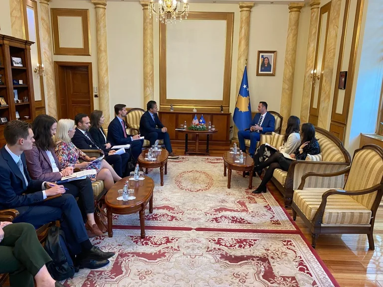 Delegacioni i Kongresit amerikan në Kosovë, Konjufca: Partneriteti i palëkundur