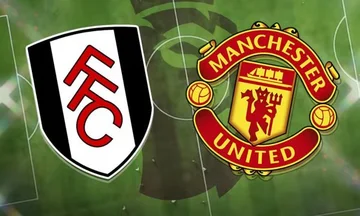 Offizielle Formationen: Fulham é Manchester United.
