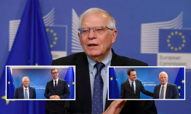 Takime ndaras, Borrell kërkoi nga Kurti e Vuçiqi gatishmëri për kompromis