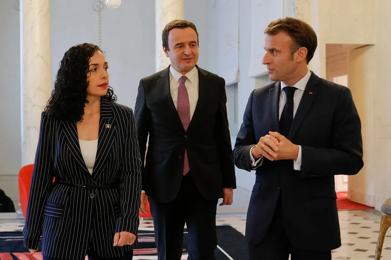 Osmani deklarohet pas takimit me Macron: Diskutuam për veprimet destabilizuese të Serbisë