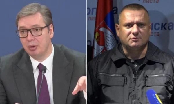 Vuciq honra hoy a Djuric, el director de policía que fue suspendido en el norte
