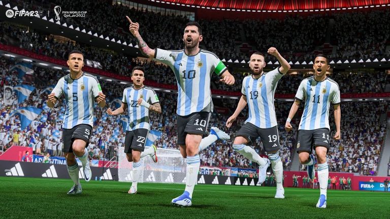 “EA Sports” dice che l'Argentina vince la sua Coppa del Mondo 2022, è stato girato nelle competizioni passate.