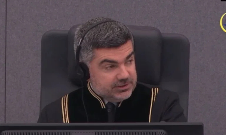 Giudice: Thaci e altri casi, sulla corte prima della fine dell'anno