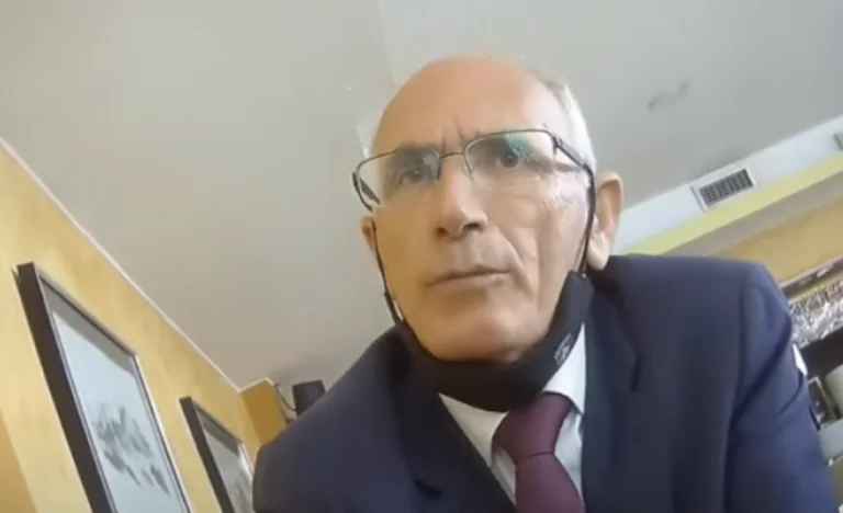 La sede dell'ex procuratore di appello, Haxhi Dorghi