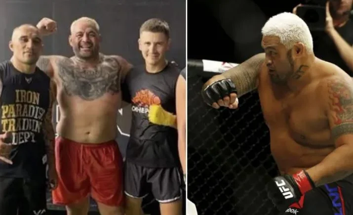Jeder fragte sich über die Legende. MMAH Mark Hunt verliert 60 Kilos