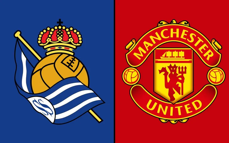 Official formations: Real Sociedad é Manchester United