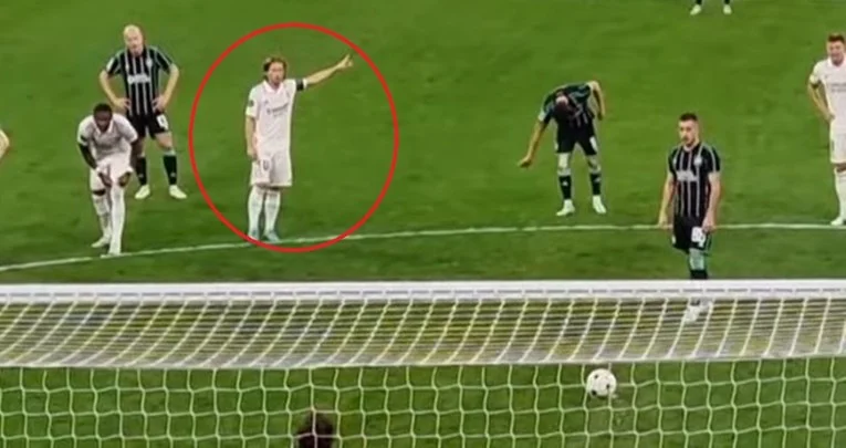 Modric knows where the opponent shoots, shows Courto and saves Real Madrid from the goal