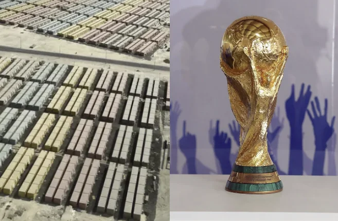 In 3D sembra affascinante, la realtà ti spaventa: 212 euro al giorno per dormire in un barakah alla Coppa del Mondo del Qatar?