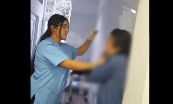 It's victimized by Pelay in the police: She attacked me first. I should have been dominant. I warned her.