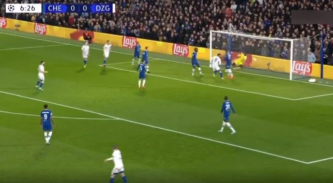 Dinamo Zagreb a surpris Chelsea depuis 7ème minute à la Ligue des Champions.