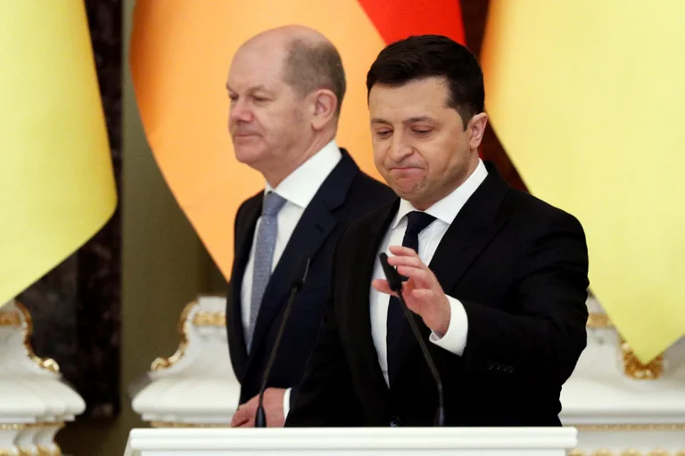 Scholz and Zelensky call Russian claims groundless that Ukraine is preparing a dirty bomb