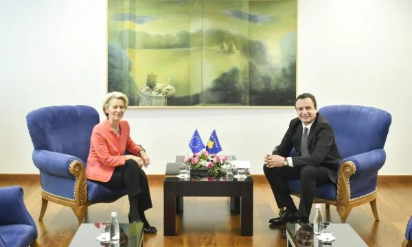 Kurt lobte Von Der Leyen für das Ranking Kosovo in der Regel als 57. in der Welt