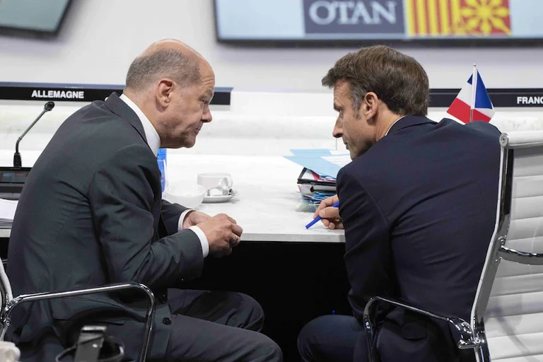 The embarrassing door confirms the crisis between Macron and Scholz: No press conference after appointment