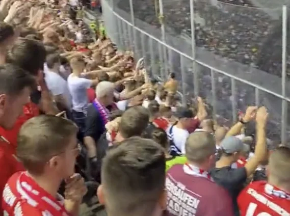 Interesting video: Barcelona fans called the name of Lewandowski, Bayern's for Mess