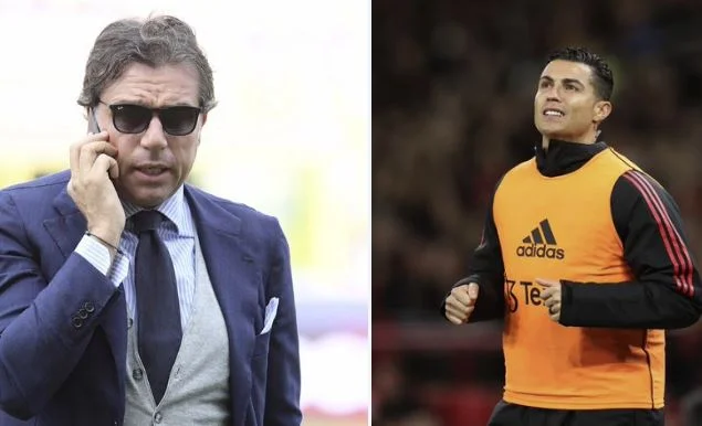 El director de Nápoles habla de la posible transferencia de Ronaldo, siendo cortado