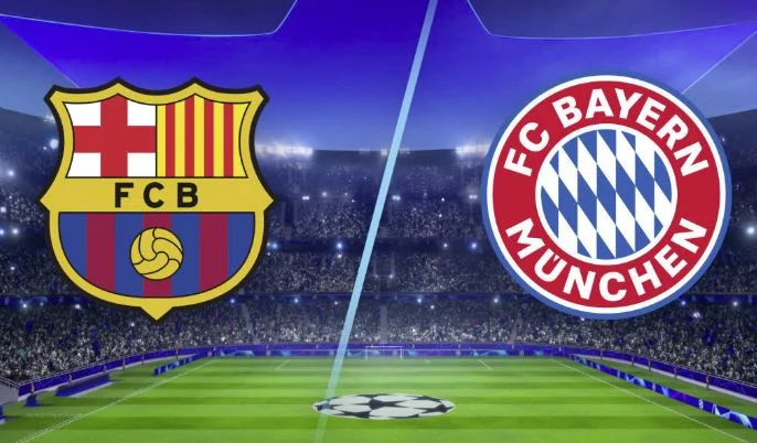 Offizielle Formationen: Barcelona Bayern