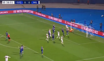 Was für ein schönes Ziel das von AC Milan vs Dinamo Zagreb