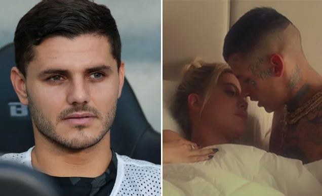 È divertente che tutto il mondo reagisca a Mauro Icardi dopo che Wanda ha baciato il rapper sul video clip