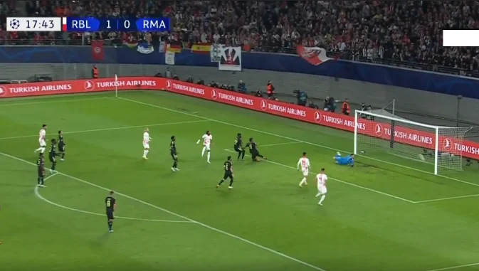 Otro objetivo de Leipzig hacia Reality Nook marca gol con un poderoso golpe
