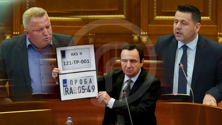 En raison de l'acceptation de l'Association, Isalla regrette : De l'opposition avertissent les tensions après que Kurti a dit « %s » le report des plaques