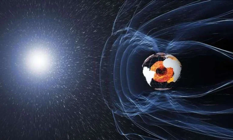 Erdmagnetfeld wird zuerst aufgezeichnet