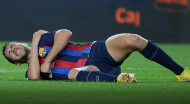 Il a été gravement blessé dans le match contre Bilbao, la star de Barcelone est derrière le monde