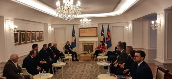 Osmani hosts political representatives from Presevo Valley
