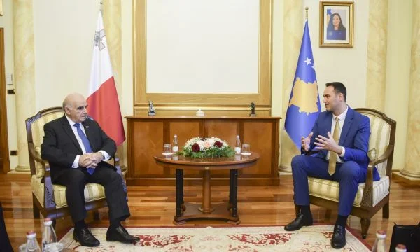 Glauk Konjufca si incontra con il presidente di Malta, chiede il supporto del visto