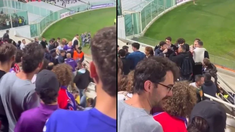 Cuando crees que eres valiente, la tifosi de Inter está muy afectada por la meta de último minuto de Fierentina.