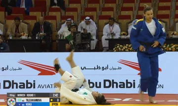 Great. Loriana Kuka gewinnt die erste Runde von Abu Dhabi Grand Slam