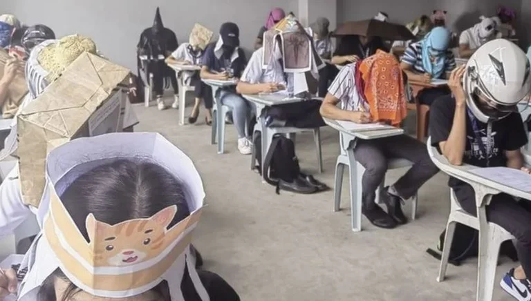 Filippine: Gli studenti sono tenuti a posizionare “caps contro la frode