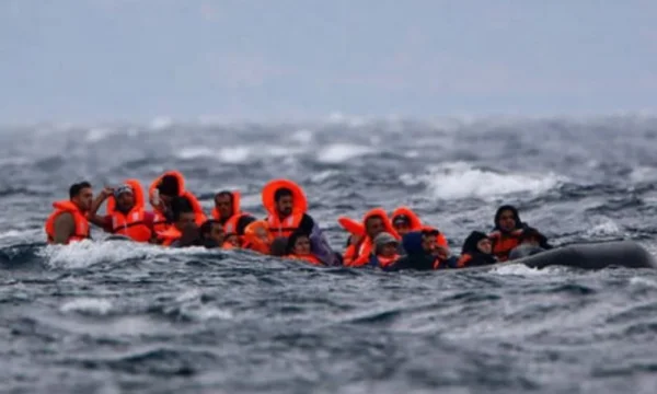 Italien, die Bootkappen bei Lampedusa, ein neugeborenes Mädchen verschwindet