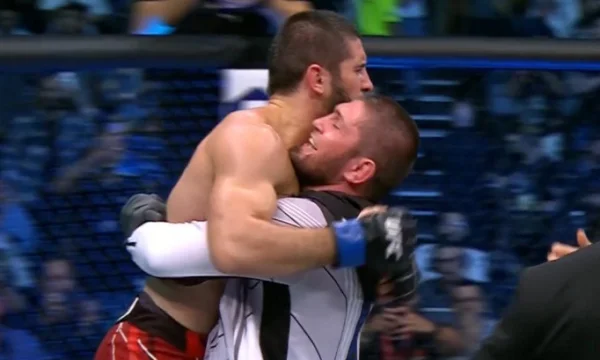 Islam Makhachev est proclamé champion du monde en UFC, sans manquer le soutien de Khabhab