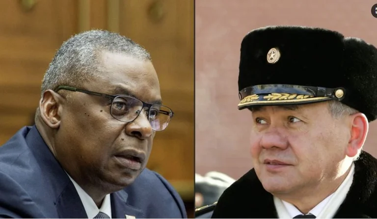 US, Russian defence ministers discuss war in Ukraine