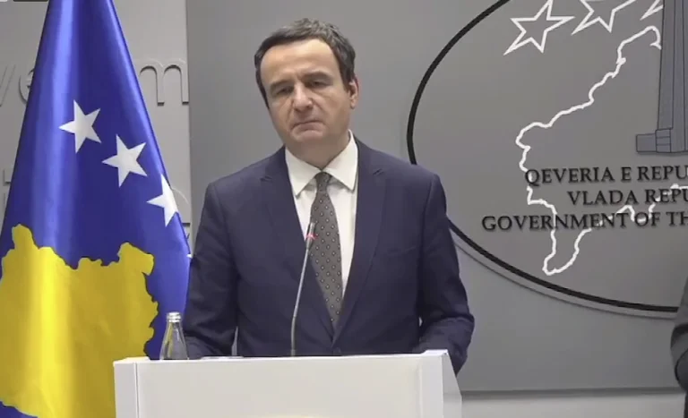 Kurti n'a pas entendu le discours d'Eddie Rama au Conseil de l'Europe