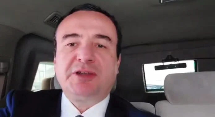 Kurti macht Video vom Auto zur 100. Regierungsversammlung: Wir werden über die Suche nach Ministerien sprechen.
